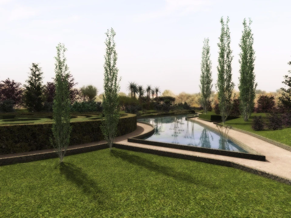 screenshot of Lands Design